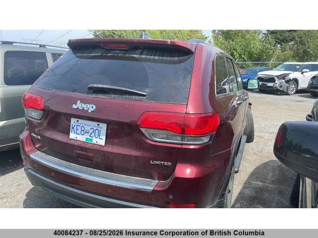 1C4RJFBG7GC372848 Jeep Grand Cherokee Limited