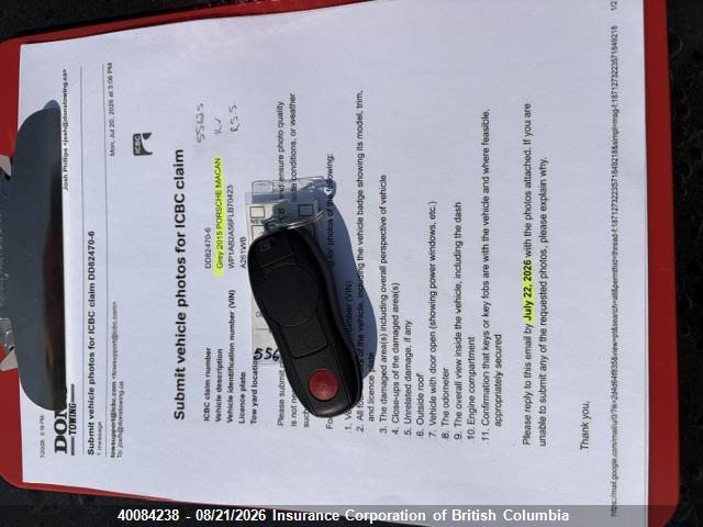 WP1AB2A56FLB70423 Porsche Macan