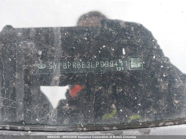 Toyota COROLLA LE 2020 5YFBPRBE3LP099411 Image 19