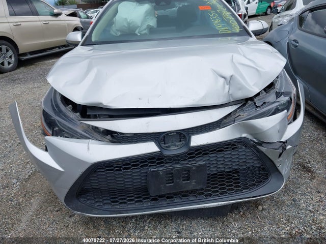 5YFBPMBE6NP346006 Toyota Corolla Le/xle