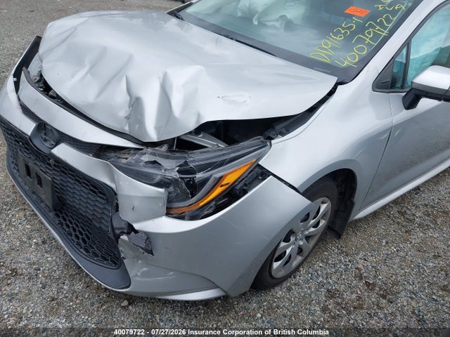 5YFBPMBE6NP346006 Toyota Corolla Le/xle