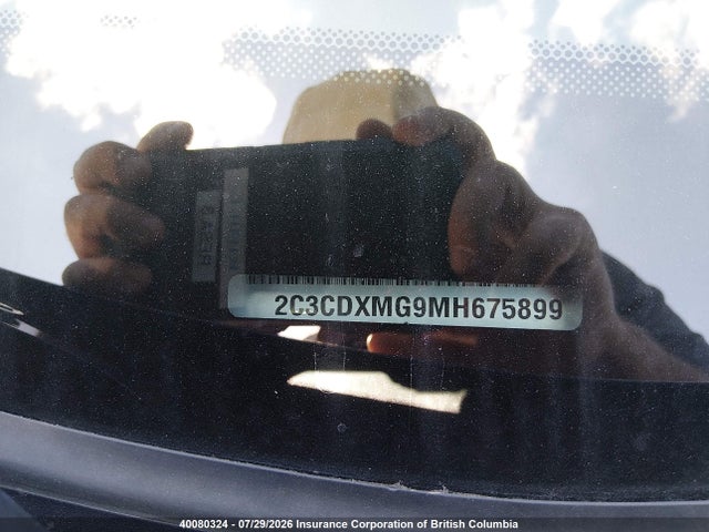 40080324 :رقم المزاد ، 2C3CDXMG9MH675899 vin ، 2021 Dodge Charger Gt مزاد بيع