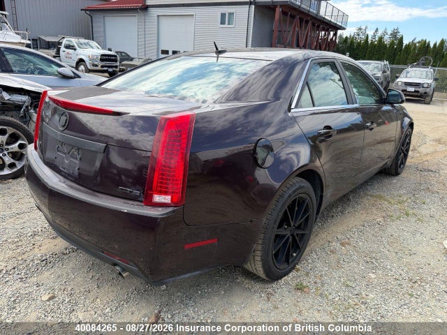 2008 Cadillac Cts მანქანა იყიდება აუქციონზე, vin: 1G6DF577780138763, აუქციონის ნომერი: 40084265