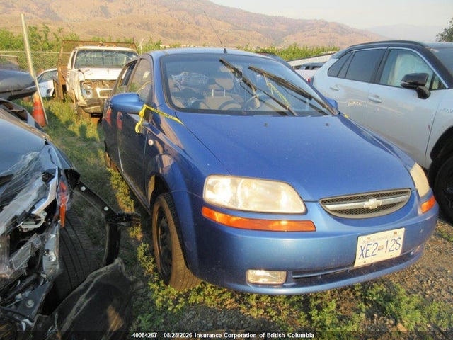 2005 Chevrolet Aveo მანქანა იყიდება აუქციონზე, vin: KL1TG62675B403716, აუქციონის ნომერი: 40084267
