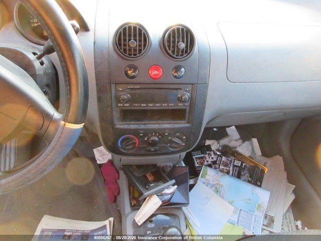 2005 Chevrolet Aveo მანქანა იყიდება აუქციონზე, vin: KL1TG62675B403716, აუქციონის ნომერი: 40084267