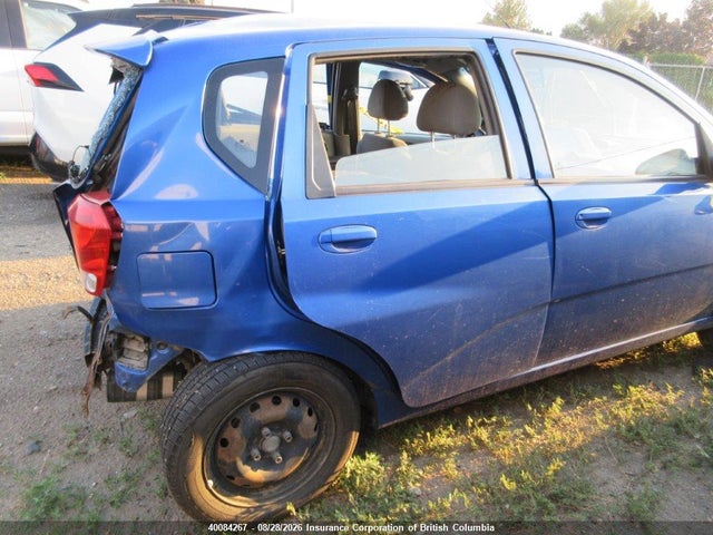 2005 Chevrolet Aveo მანქანა იყიდება აუქციონზე, vin: KL1TG62675B403716, აუქციონის ნომერი: 40084267