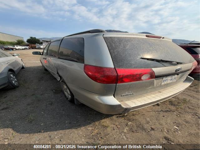 2006 Toyota Sienna Ce მანქანა იყიდება აუქციონზე, vin: 5TDZA29C86S458890, აუქციონის ნომერი: 40084281
