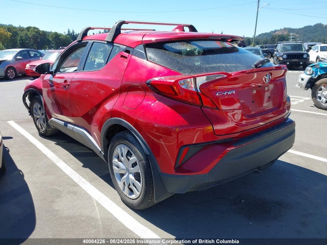 2020 Toyota C-hr Xle/le/limited მანქანა იყიდება აუქციონზე, vin: JTNKHMBX1L1066425, აუქციონის ნომერი: 40084226