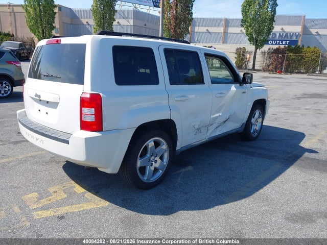 2010 Jeep Patriot Sport მანქანა იყიდება აუქციონზე, vin: 1J4NT2GA3AD555763, აუქციონის ნომერი: 40084282