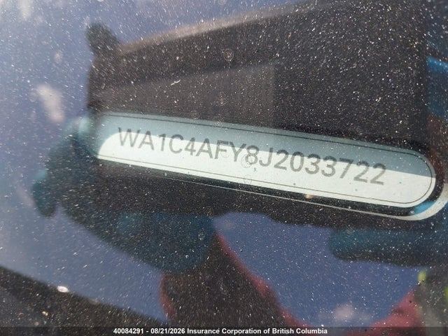 WA1C4AFY8J2033722 Audi SQ5