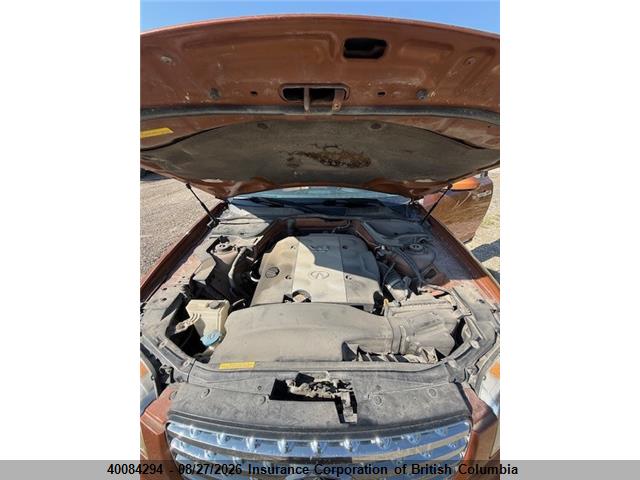 40084294 :رقم المزاد ، JNRBS08W14X402781 vin ، 2004 Infiniti Fx45 مزاد بيع