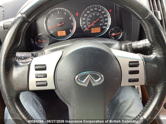 40084294 :رقم المزاد ، JNRBS08W14X402781 vin ، 2004 Infiniti Fx45 مزاد بيع