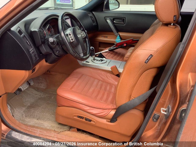 40084294 :رقم المزاد ، JNRBS08W14X402781 vin ، 2004 Infiniti Fx45 مزاد بيع