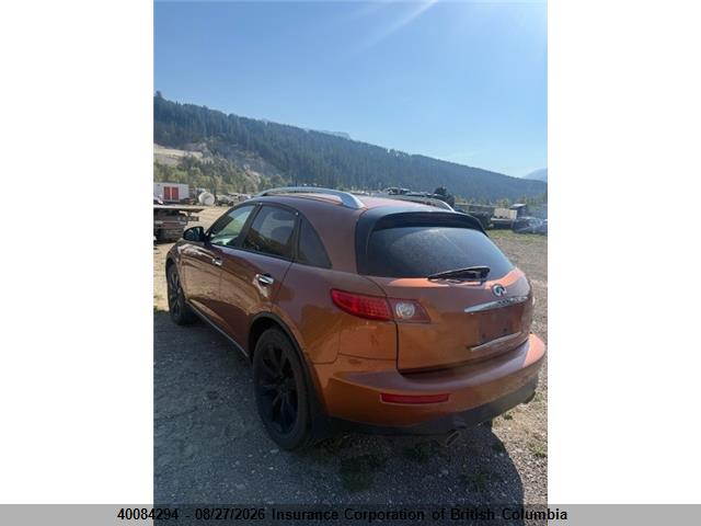 40084294 :رقم المزاد ، JNRBS08W14X402781 vin ، 2004 Infiniti Fx45 مزاد بيع
