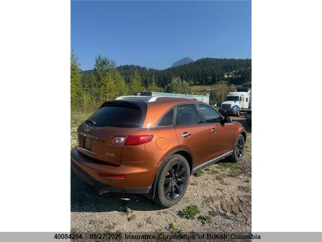 40084294 :رقم المزاد ، JNRBS08W14X402781 vin ، 2004 Infiniti Fx45 مزاد بيع