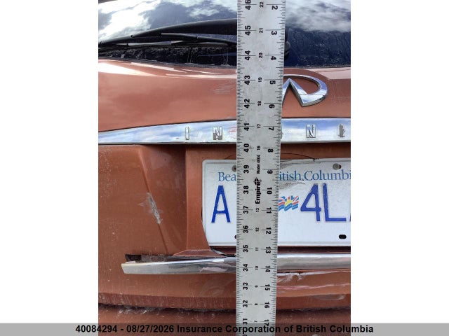 40084294 :رقم المزاد ، JNRBS08W14X402781 vin ، 2004 Infiniti Fx45 مزاد بيع