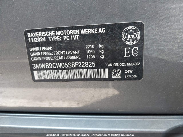 3MW89CW05S8F22825 BMW 330i Xdrive