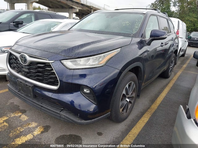 Toyota Highlander Xle 2022 5TDGZRBH9NS579103 Image 2