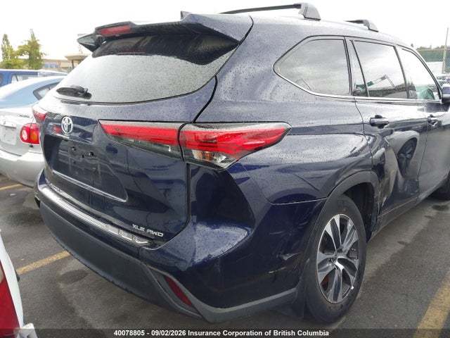Toyota Highlander Xle 2022 5TDGZRBH9NS579103 Image 4