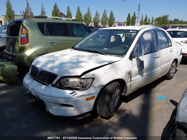 40077791 :رقم المزاد ، JA3AJ26E03U607897 vin ، 2003 Mitsubishi Lancer Es مزاد بيع