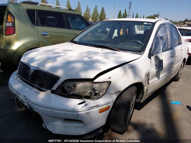 40077791 :رقم المزاد ، JA3AJ26E03U607897 vin ، 2003 Mitsubishi Lancer Es مزاد بيع