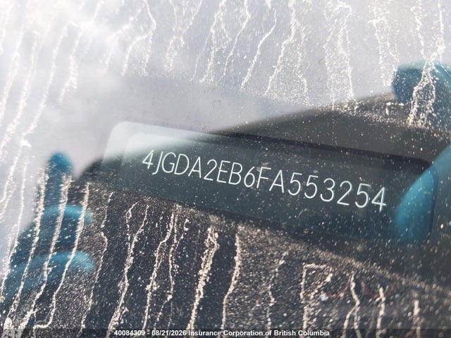 4JGDA2EB6FA553254 Mercedes-Benz Ml 350 Bluetec 4matic
