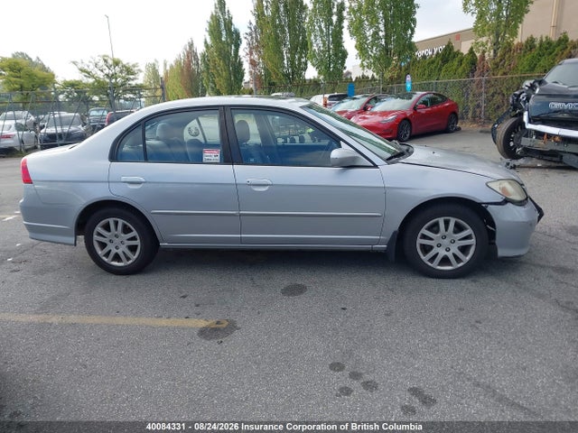 Продаж на аукціоні авто 2005 Honda Civic, vin: 2HGES16855H000129, номер лоту: 40084331
