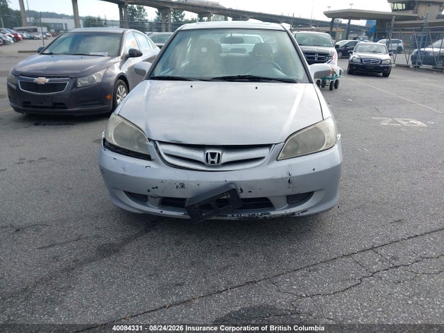 Продаж на аукціоні авто 2005 Honda Civic, vin: 2HGES16855H000129, номер лоту: 40084331
