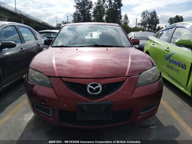 40081823 :رقم المزاد ، JM1BK32F681143403 vin ، 2008 Mazda 3 I مزاد بيع