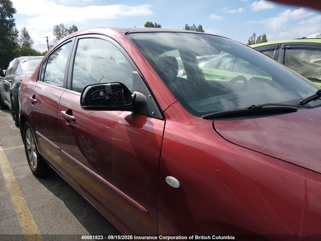 40081823 :رقم المزاد ، JM1BK32F681143403 vin ، 2008 Mazda 3 I مزاد بيع