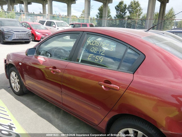 40081823 :رقم المزاد ، JM1BK32F681143403 vin ، 2008 Mazda 3 I مزاد بيع
