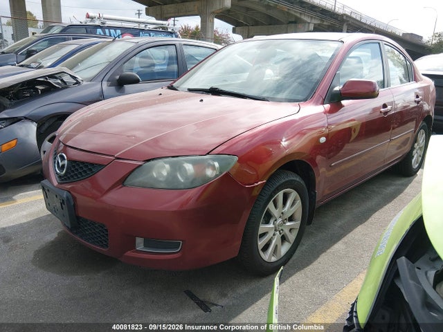 40081823 :رقم المزاد ، JM1BK32F681143403 vin ، 2008 Mazda 3 I مزاد بيع