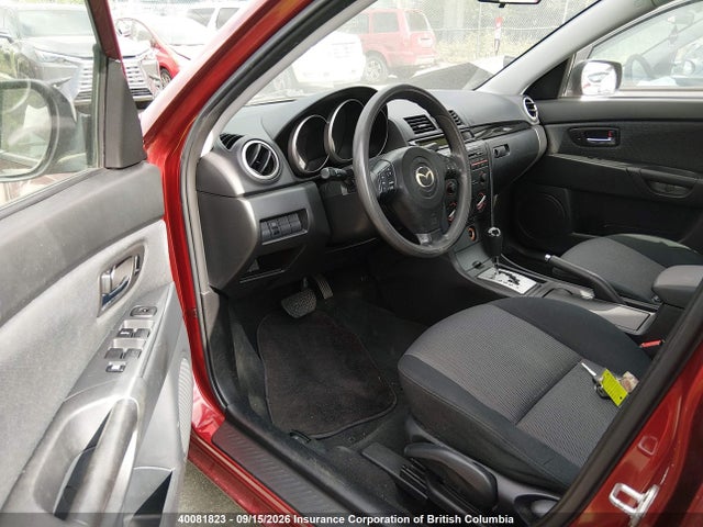 40081823 :رقم المزاد ، JM1BK32F681143403 vin ، 2008 Mazda 3 I مزاد بيع