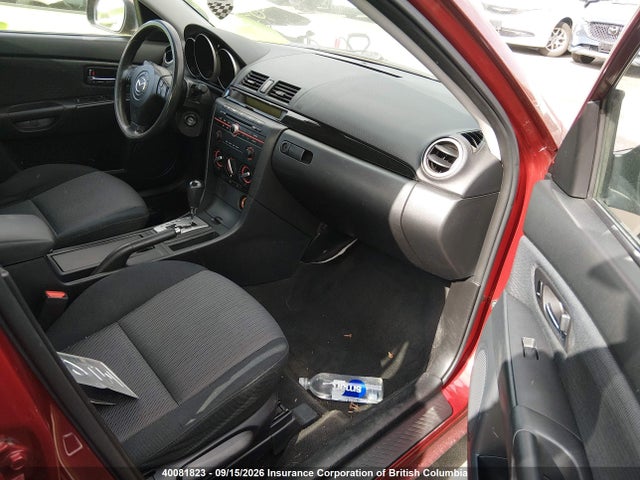40081823 :رقم المزاد ، JM1BK32F681143403 vin ، 2008 Mazda 3 I مزاد بيع