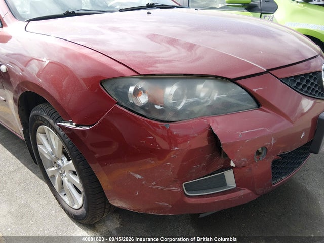 40081823 :رقم المزاد ، JM1BK32F681143403 vin ، 2008 Mazda 3 I مزاد بيع