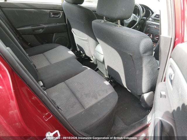 40081823 :رقم المزاد ، JM1BK32F681143403 vin ، 2008 Mazda 3 I مزاد بيع