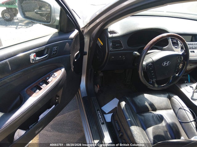 40083751 :رقم المزاد ، KMHGC46F99U038076 vin ، 2009 Hyundai Genesis 4.6l مزاد بيع