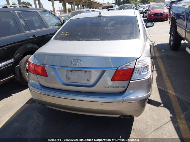 40083751 :رقم المزاد ، KMHGC46F99U038076 vin ، 2009 Hyundai Genesis 4.6l مزاد بيع