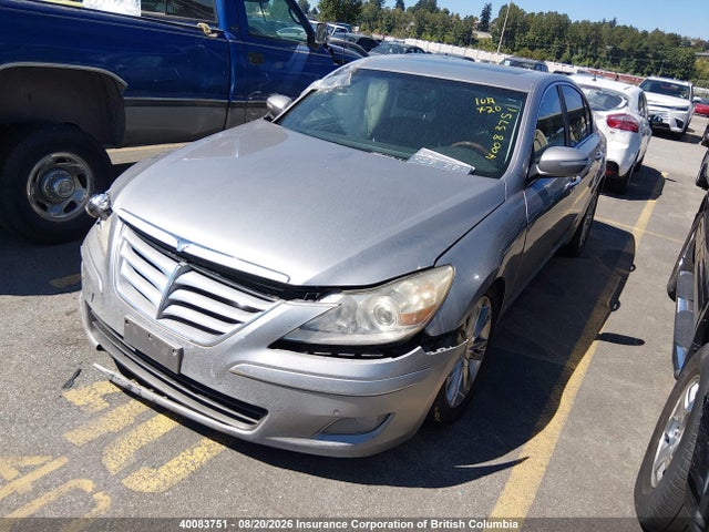 40083751 :رقم المزاد ، KMHGC46F99U038076 vin ، 2009 Hyundai Genesis 4.6l مزاد بيع