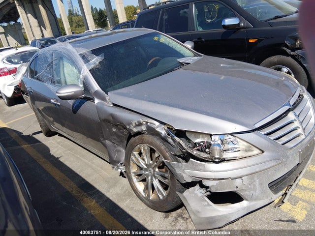 40083751 :رقم المزاد ، KMHGC46F99U038076 vin ، 2009 Hyundai Genesis 4.6l مزاد بيع