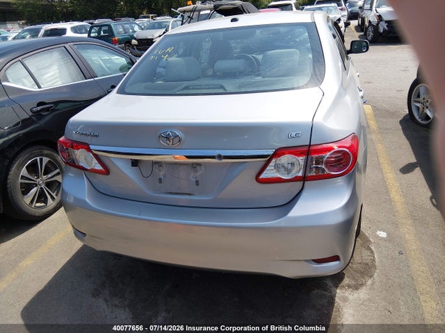 40077656 :رقم المزاد ، 2T1BU4EE5DC946289 vin ، 2013 Toyota Corolla S/le مزاد بيع