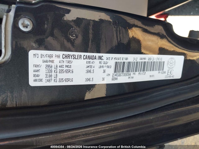 Продаж на аукціоні авто 2012 Dodge Grand Caravan Se, vin: 2C4RDGBG7CR283506, номер лоту: 40084354
