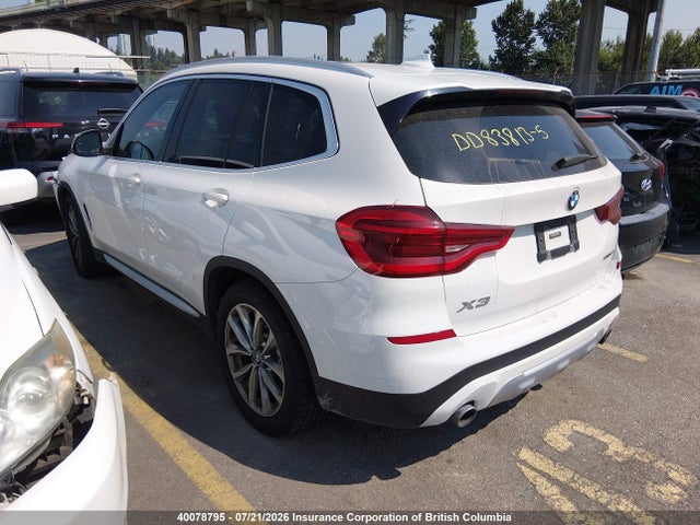 BMW X3 Xdrive30i 2019 5UXTR9C59KLE15738 Image 3