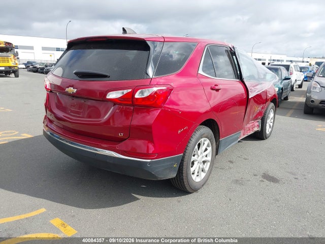 2018 Chevrolet Equinox Lt მანქანა იყიდება აუქციონზე, vin: 2GNAXSEV4J6309390, აუქციონის ნომერი: 40084357