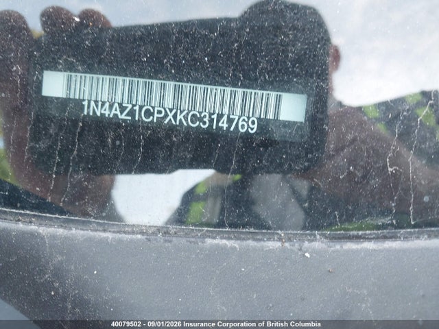 1N4AZ1CPXKC314769 Nissan Leaf S/sl/sv