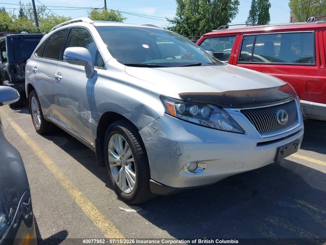 40077952 :رقم المزاد ، JTJBC1BA3A2020323 vin ، 2010 Lexus Rx 450 مزاد بيع