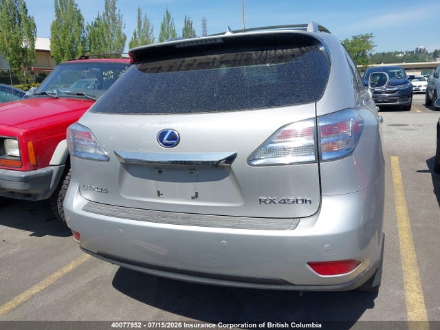 40077952 :رقم المزاد ، JTJBC1BA3A2020323 vin ، 2010 Lexus Rx 450 مزاد بيع