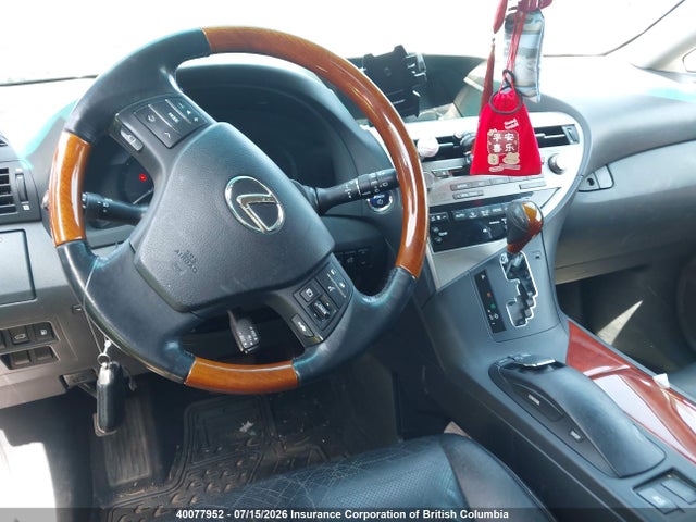 40077952 :رقم المزاد ، JTJBC1BA3A2020323 vin ، 2010 Lexus Rx 450 مزاد بيع
