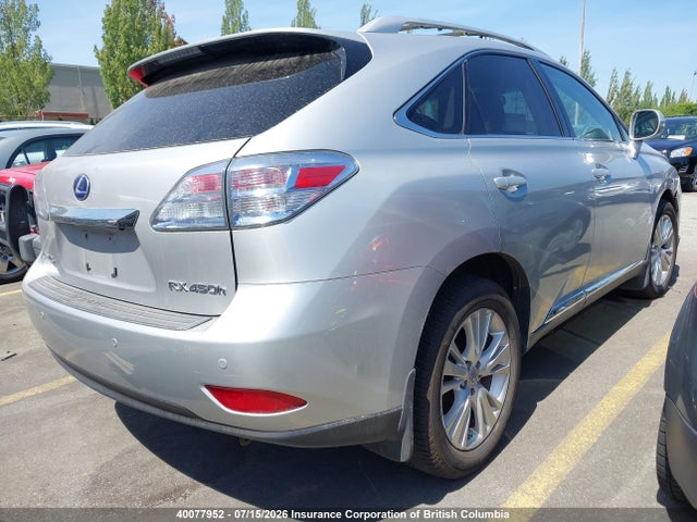 40077952 :رقم المزاد ، JTJBC1BA3A2020323 vin ، 2010 Lexus Rx 450 مزاد بيع