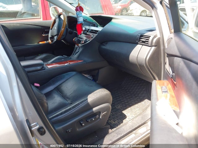 40077952 :رقم المزاد ، JTJBC1BA3A2020323 vin ، 2010 Lexus Rx 450 مزاد بيع